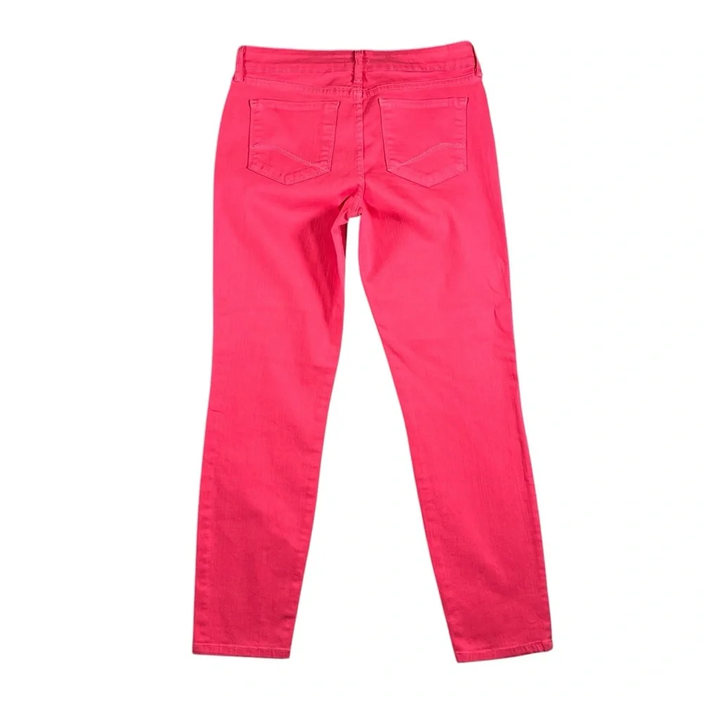 NYDJ Women's Clarissa Ankle Pink Jeans Size 6 Lift Tuck Technology - Picture 2 of 10